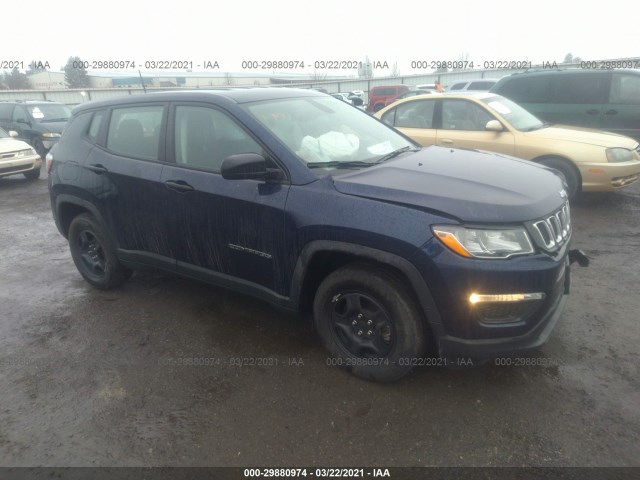 jeep compass 2018 3c4njcab8jt137213