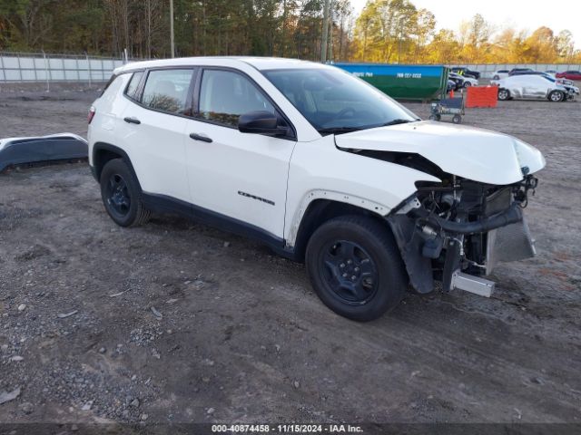 jeep compass 2018 3c4njcab8jt330199