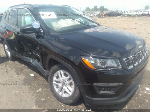 jeep compass 2019 3c4njcab8kt613087