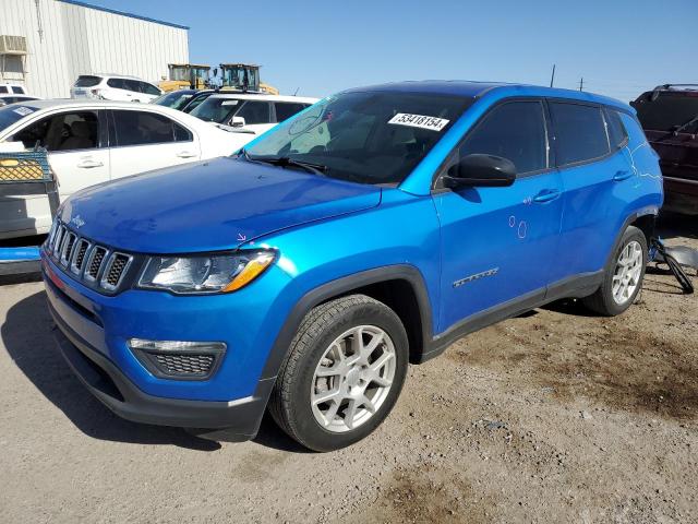 jeep compass 2019 3c4njcab8kt618628