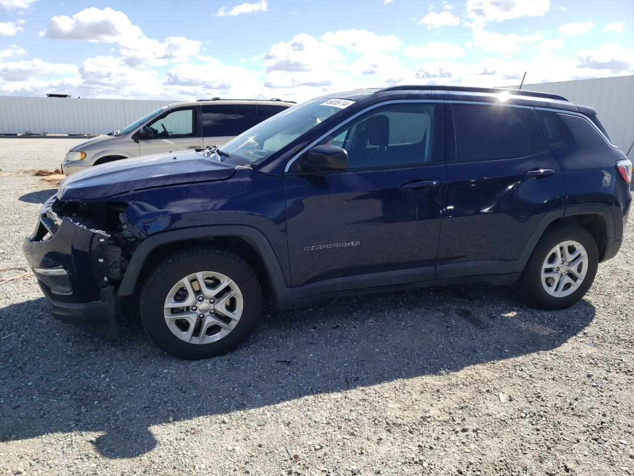 jeep compass 2019 3c4njcab8kt737196