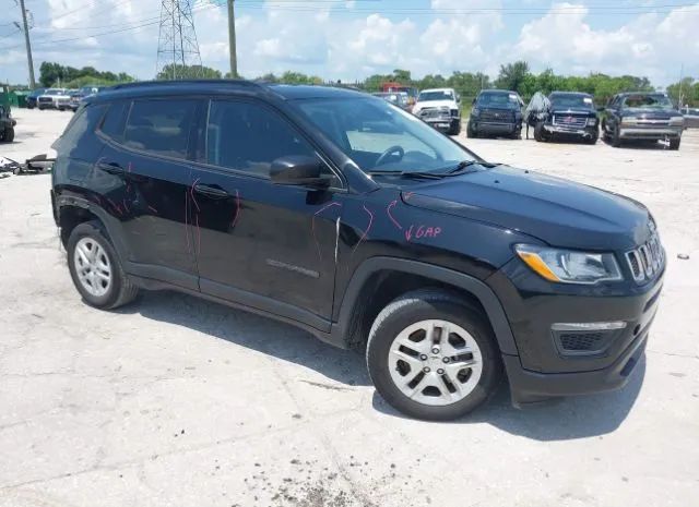 jeep compass 2018 3c4njcab9jt287279