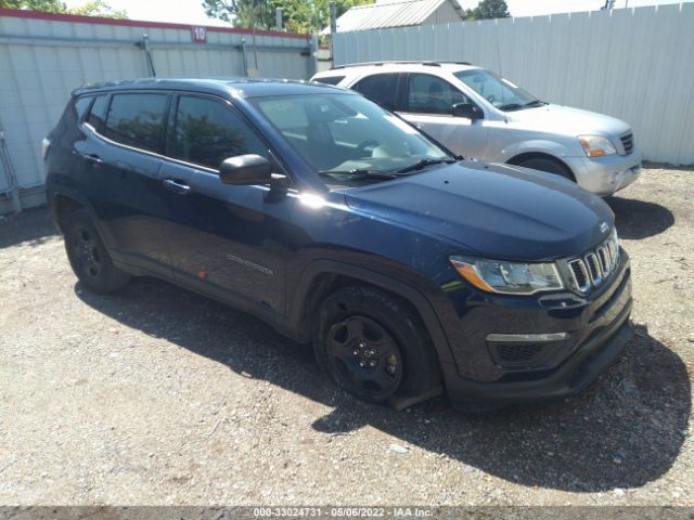 jeep compass 2018 3c4njcab9jt487921