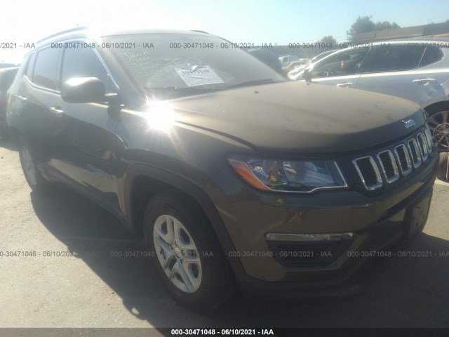 jeep compass 2019 3c4njcab9kt646454