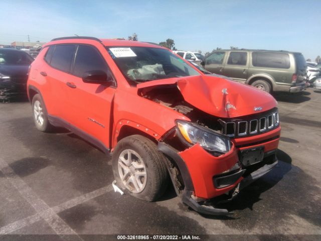 jeep compass 2017 3c4njcabxht668326