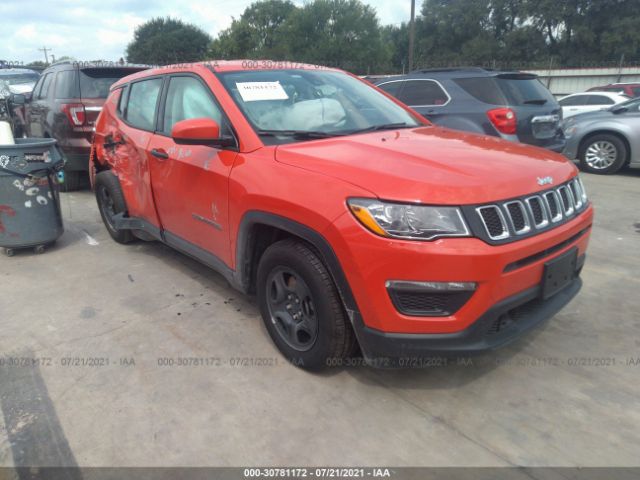 jeep compass 2020 3c4njcabxlt144537