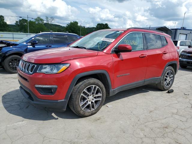 jeep compass la 2018 3c4njcbb0jt468091