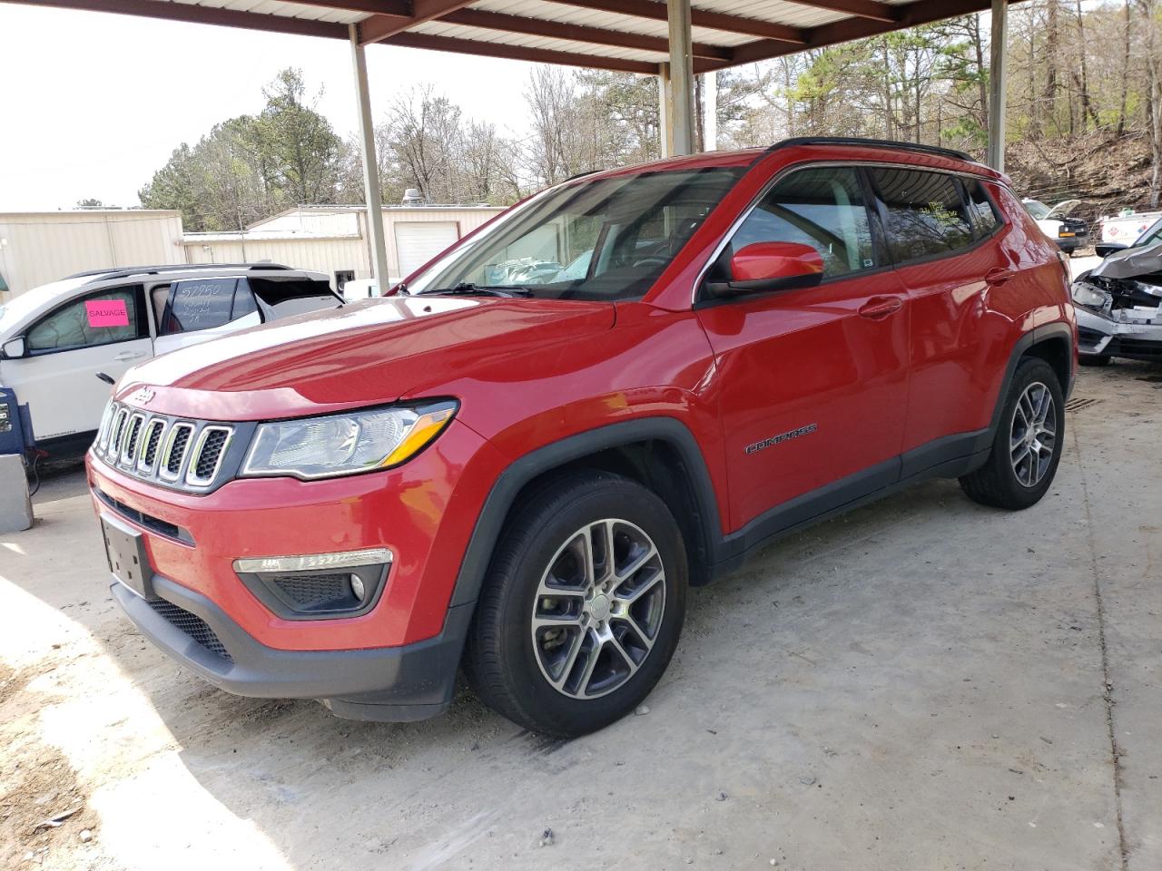 jeep compass 2019 3c4njcbb0kt658250