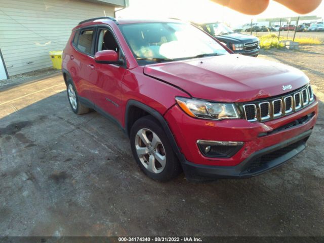 jeep compass 2018 3c4njcbb2jt165314