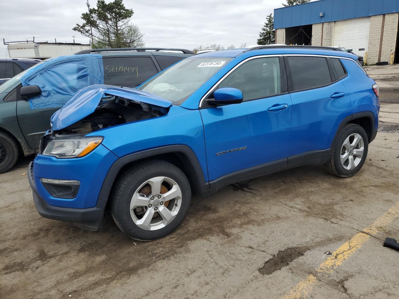 jeep compass 2018 3c4njcbb2jt425050