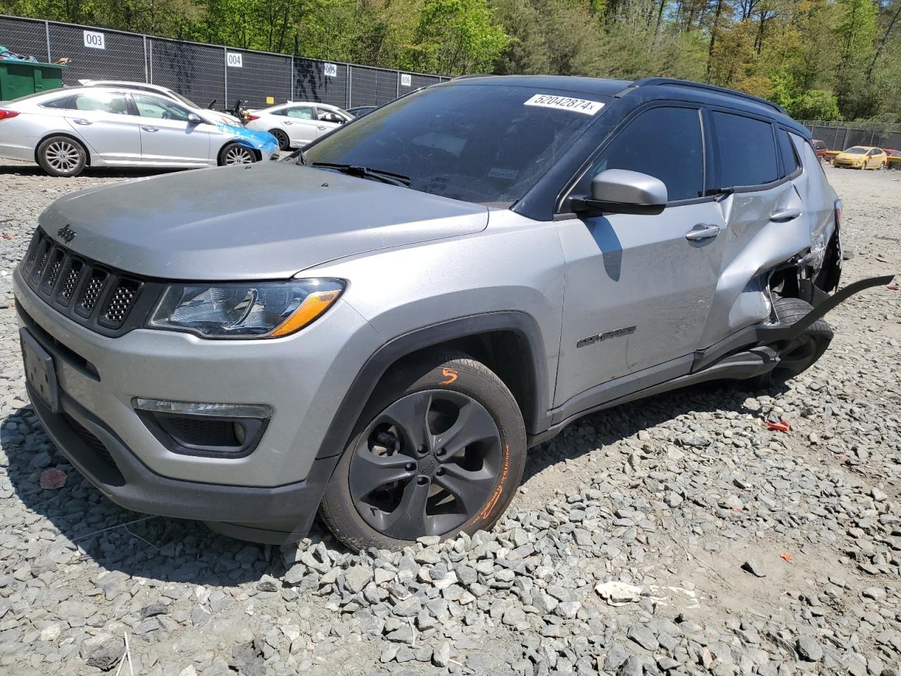 jeep compass 2019 3c4njcbb2kt834747