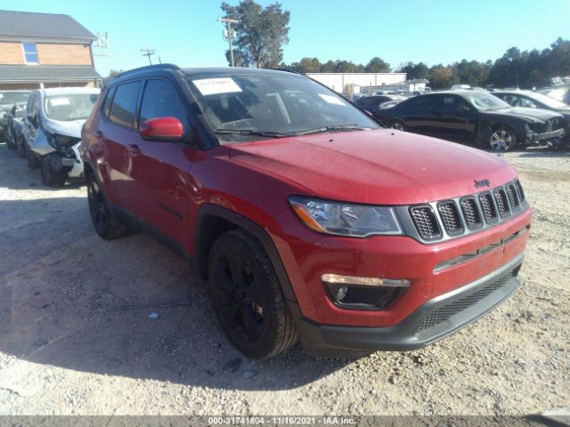 jeep compass 2021 3c4njcbb3mt532287