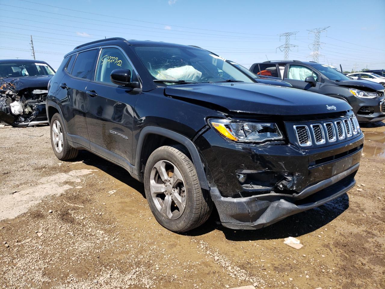 jeep compass 2018 3c4njcbb4jt376952