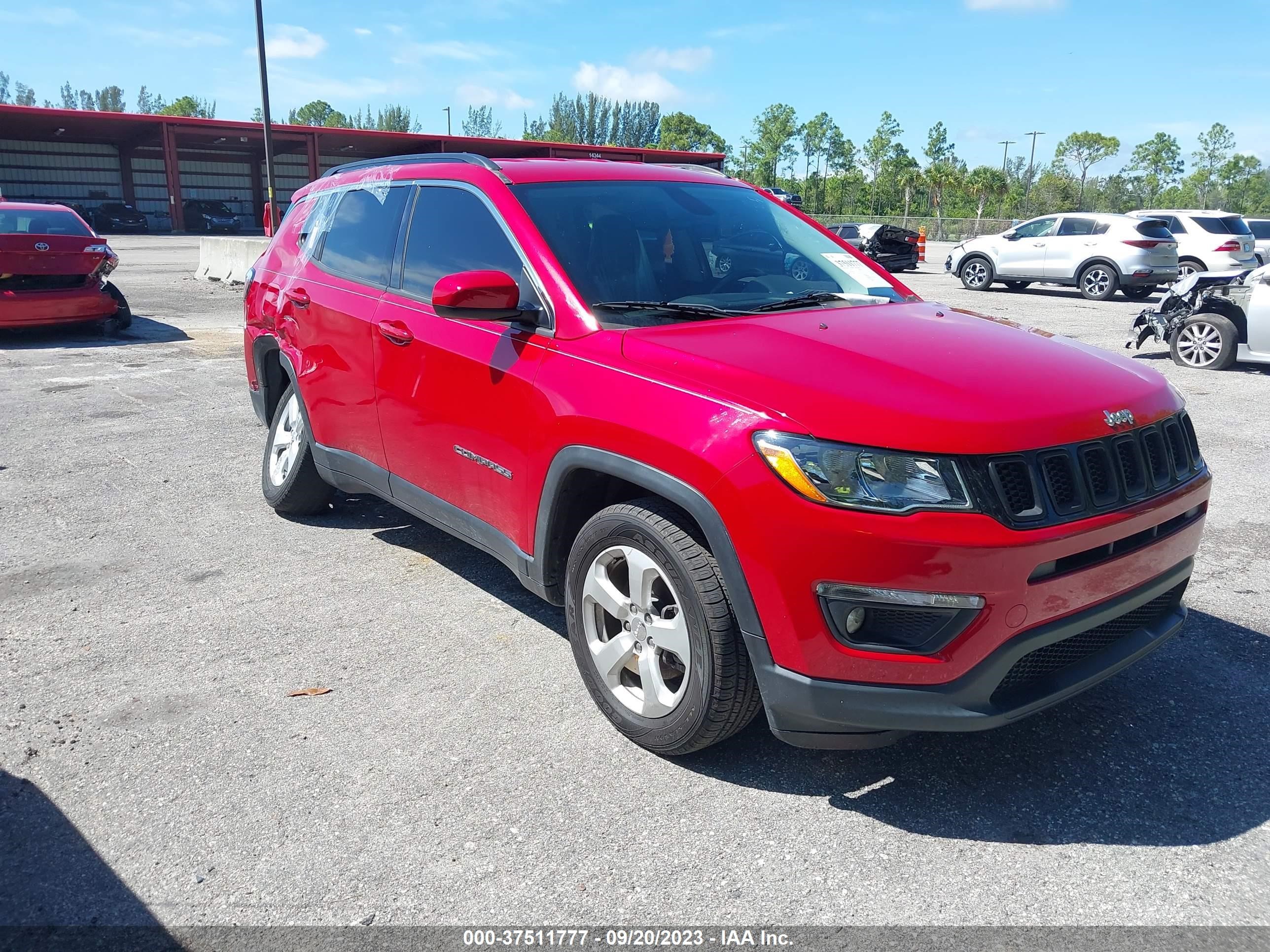 jeep compass 2018 3c4njcbb4jt469051