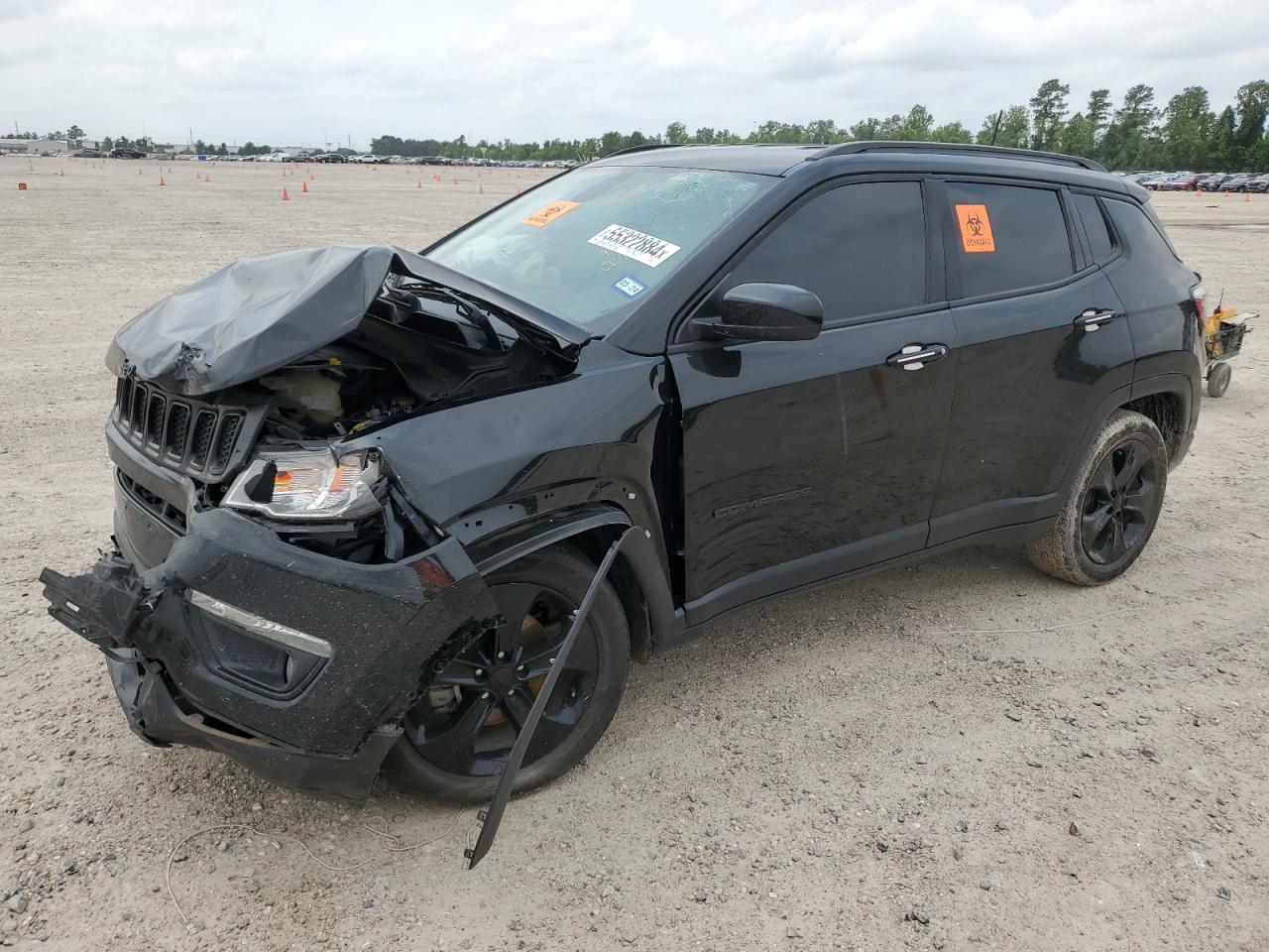 jeep compass la 2021 3c4njcbb4mt509925