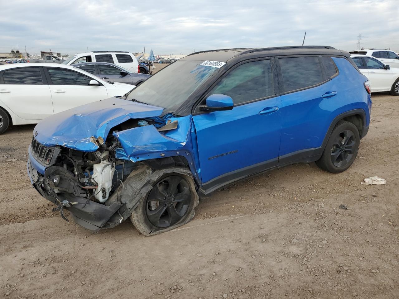 jeep compass 2021 3c4njcbb5mt539080