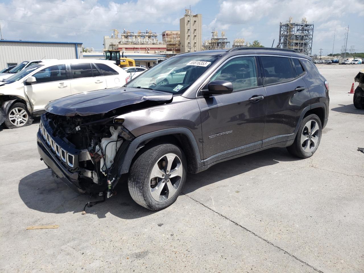 jeep compass 2017 3c4njcbb6ht669312