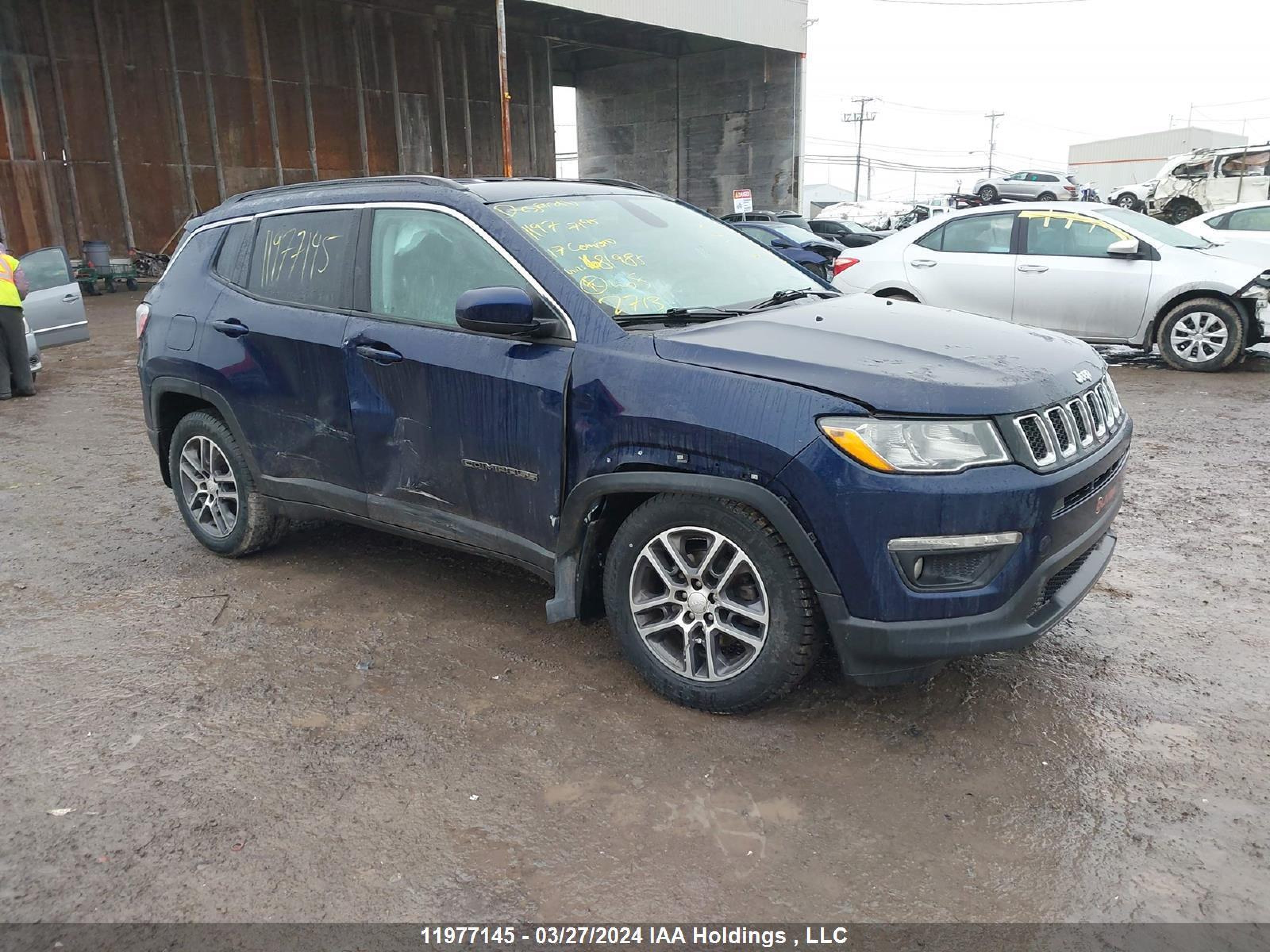 jeep compass 2017 3c4njcbb7ht681985