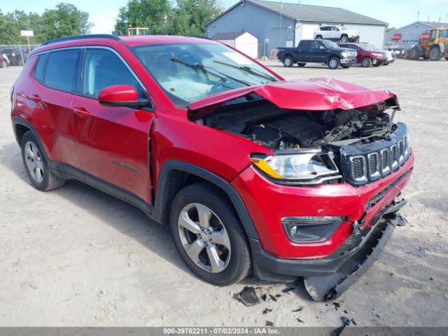 jeep compass 2018 3c4njcbb7jt108588