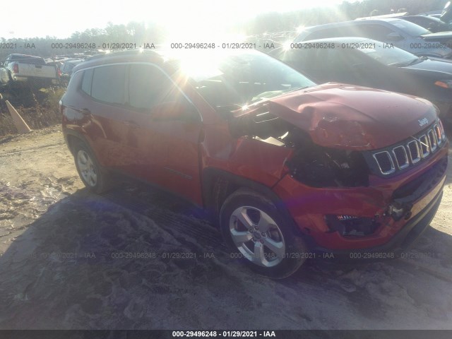 jeep compass 2018 3c4njcbb7jt345369