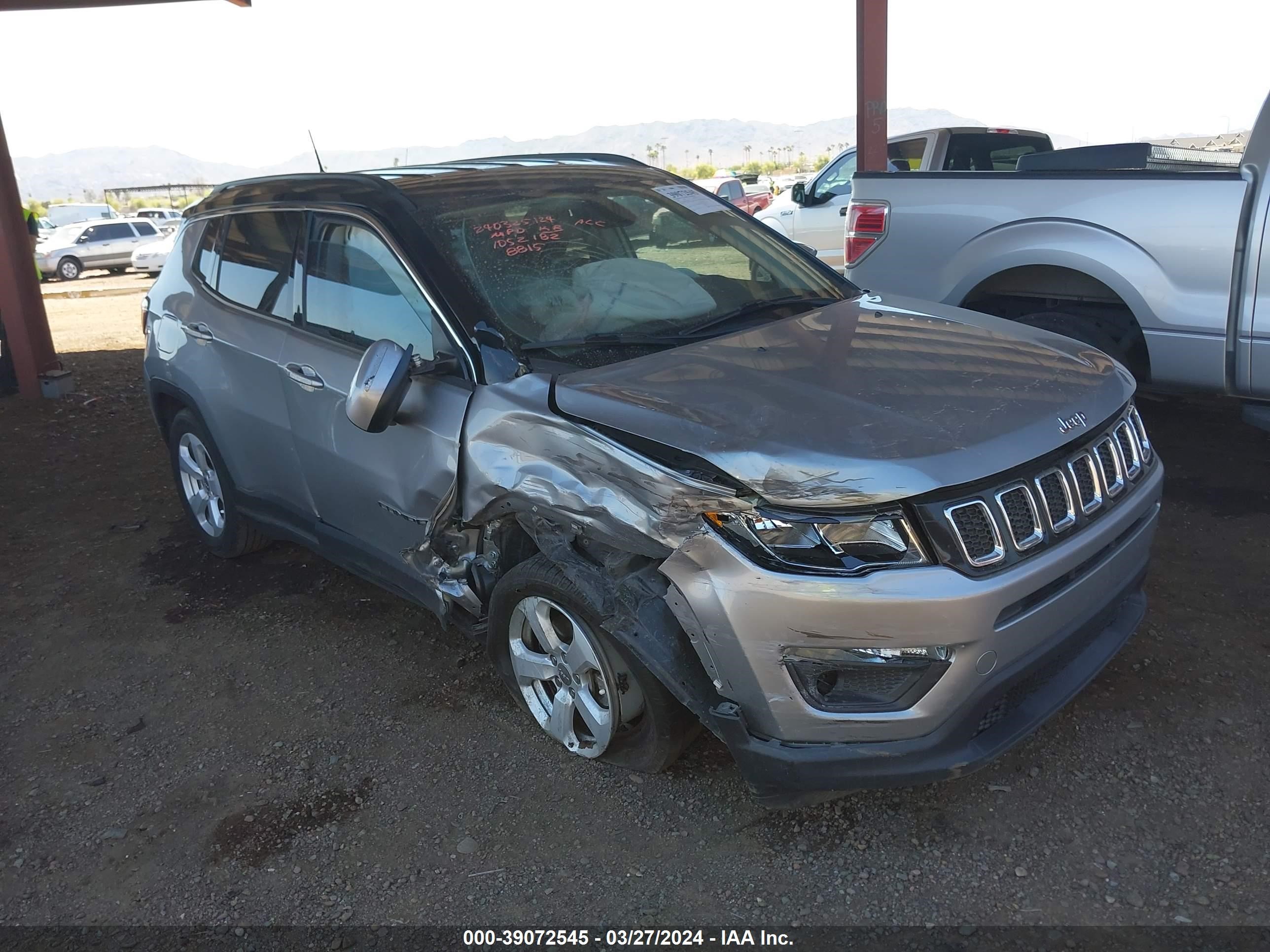 jeep compass 2020 3c4njcbb7lt158815