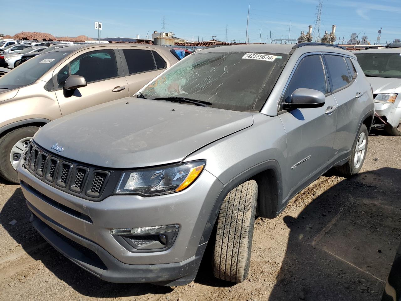 jeep compass 2019 3c4njcbb8kt856347