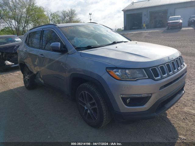 jeep compass 2018 3c4njcbb9jt489196