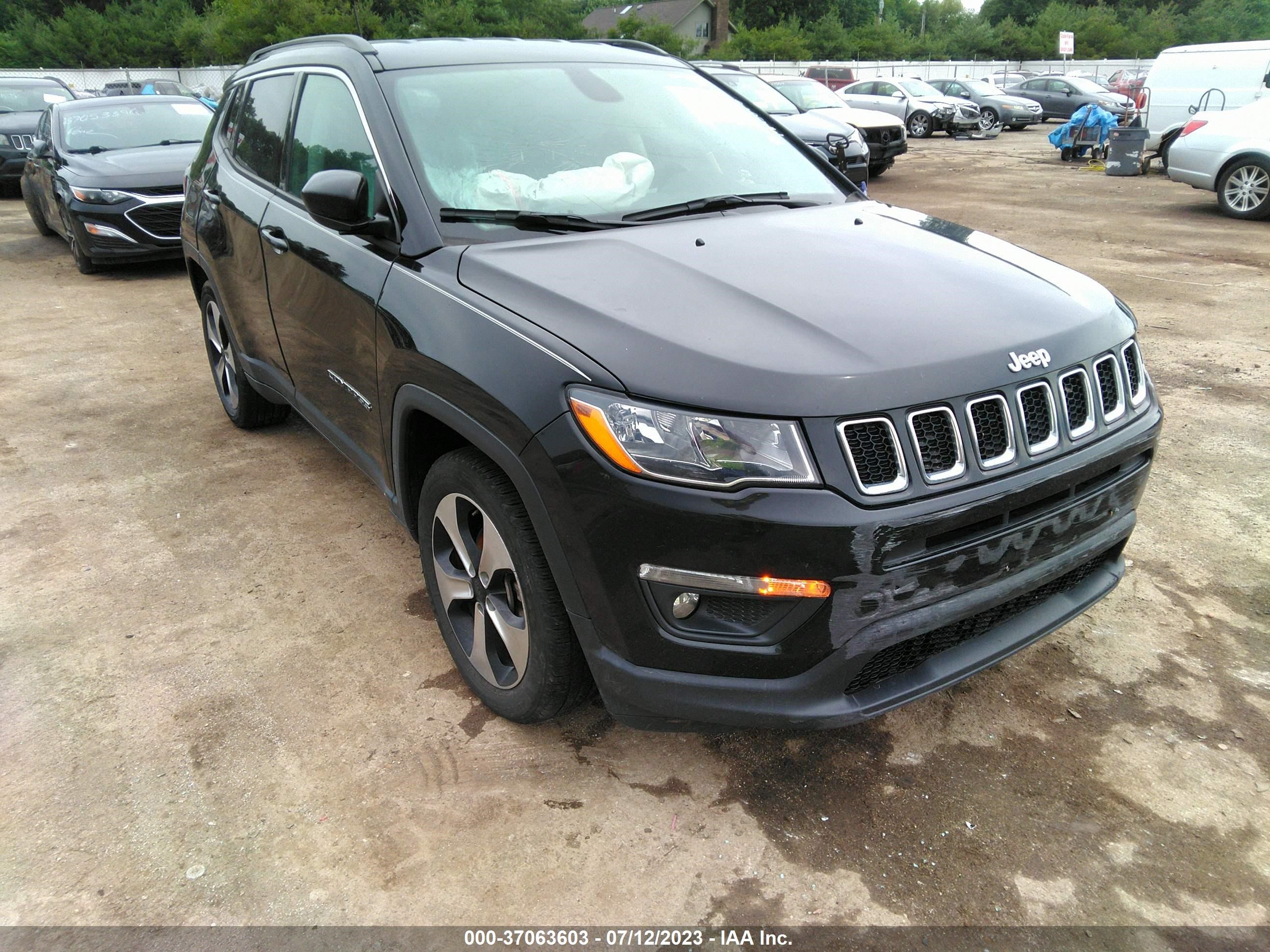 jeep compass 2019 3c4njcbb9kt840917