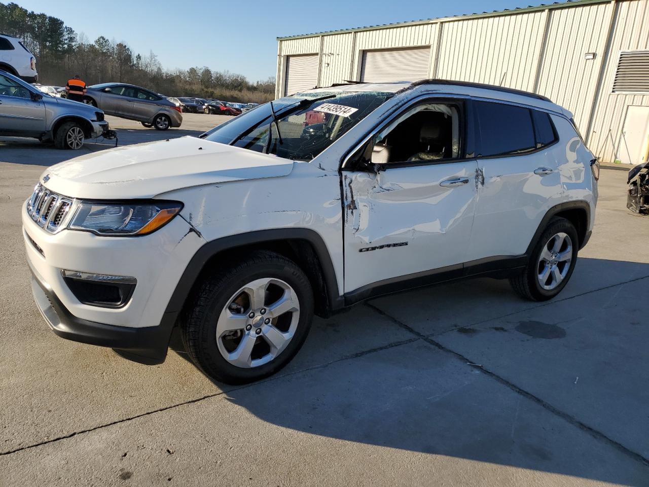 jeep compass 2021 3c4njcbb9mt542676