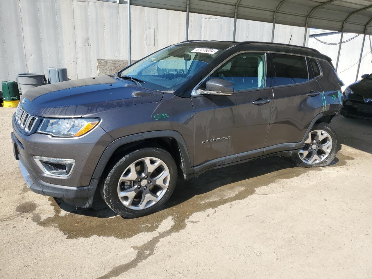 jeep compass 2019 3c4njccb0kt742924