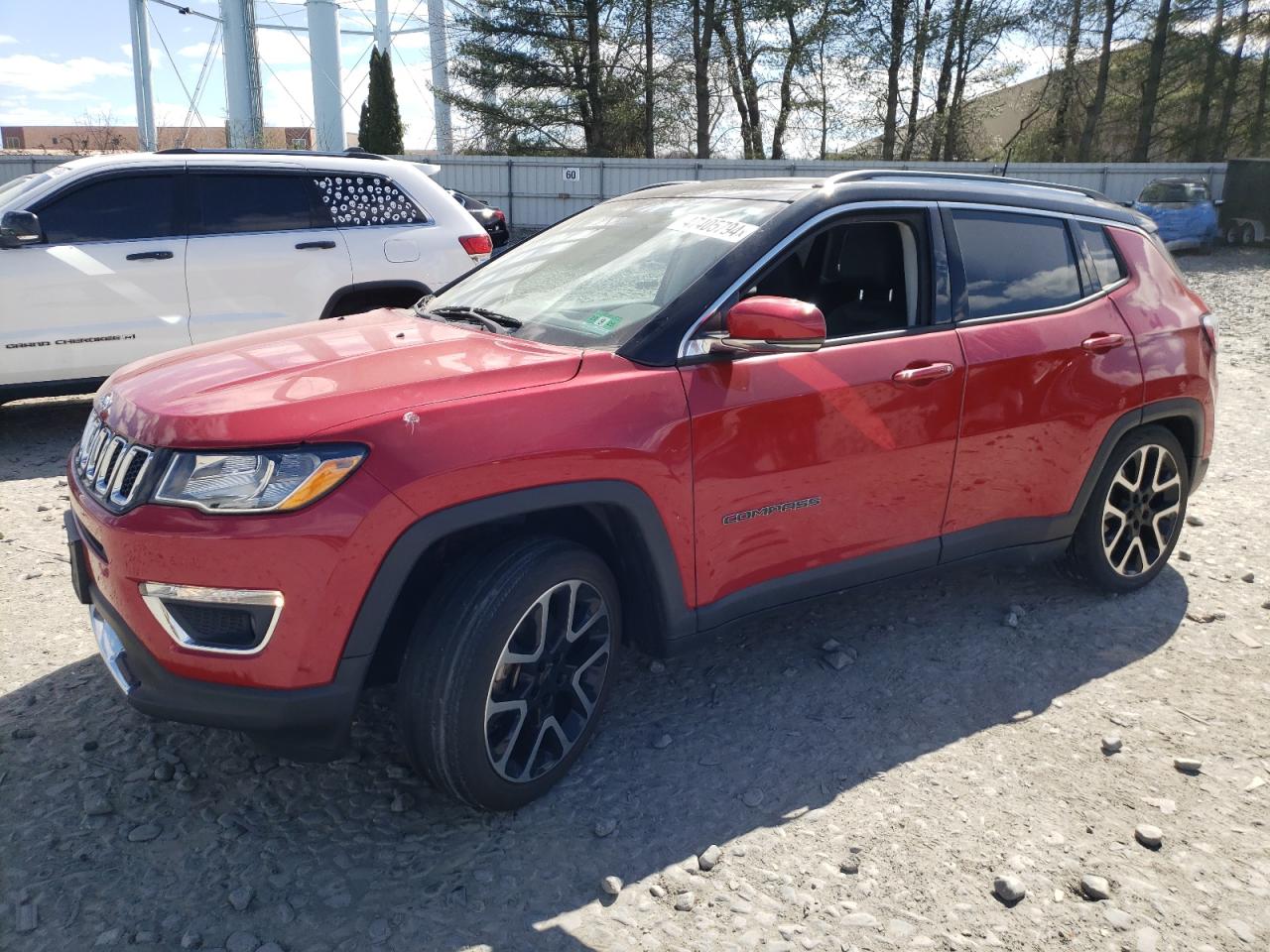 jeep compass 2018 3c4njccb7jt248462