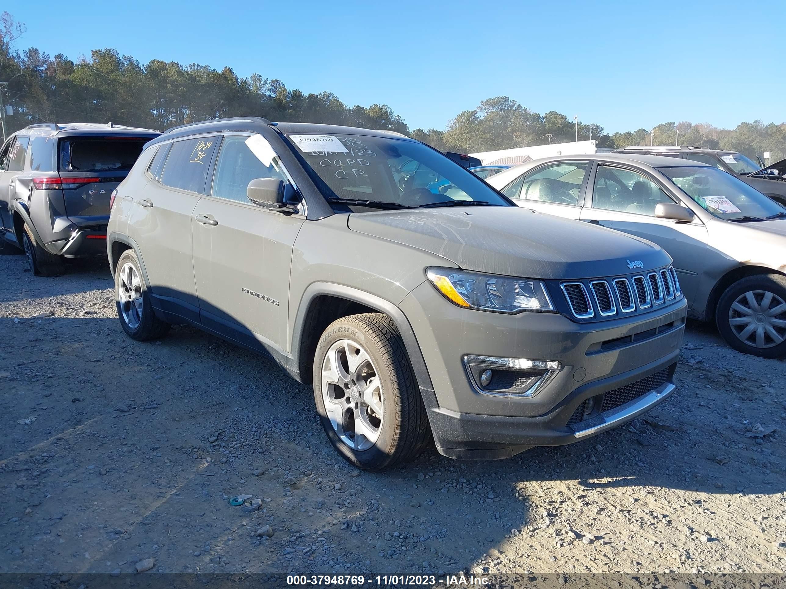 jeep compass 2021 3c4njccb9mt593738