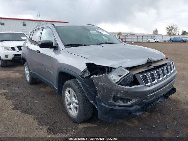 jeep compass 2018 3c4njdab0jt126891