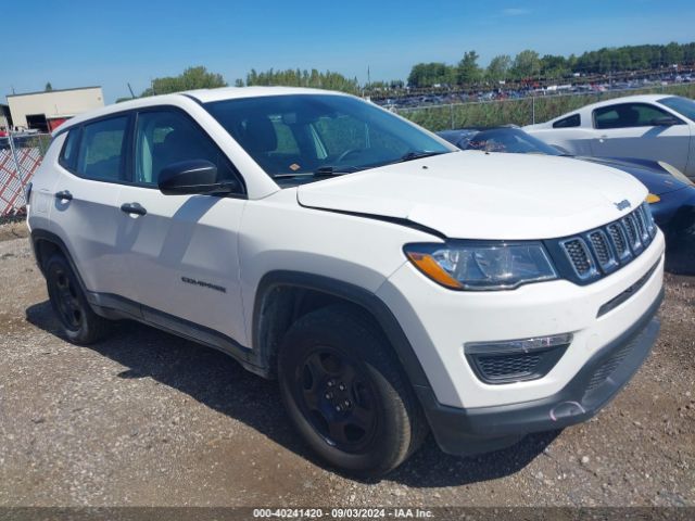 jeep compass 2019 3c4njdab0kt638071