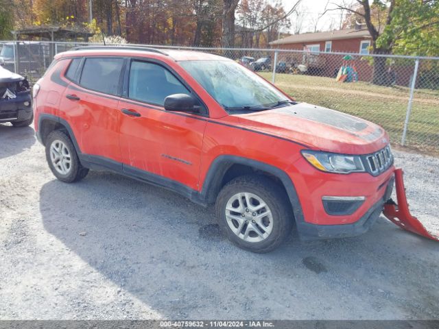 jeep compass 2018 3c4njdab2jt270989