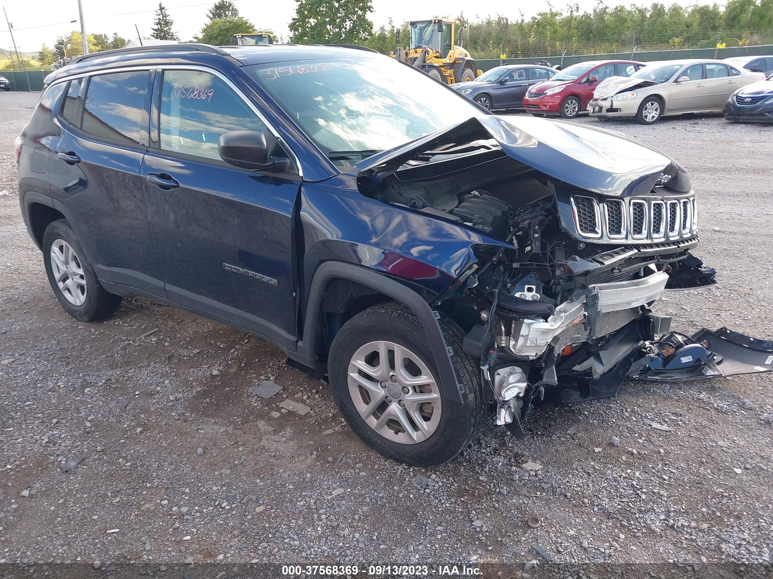 jeep compass 2019 3c4njdab2kt839969