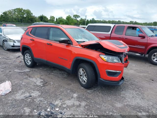 jeep compass 2018 3c4njdab3jt131485