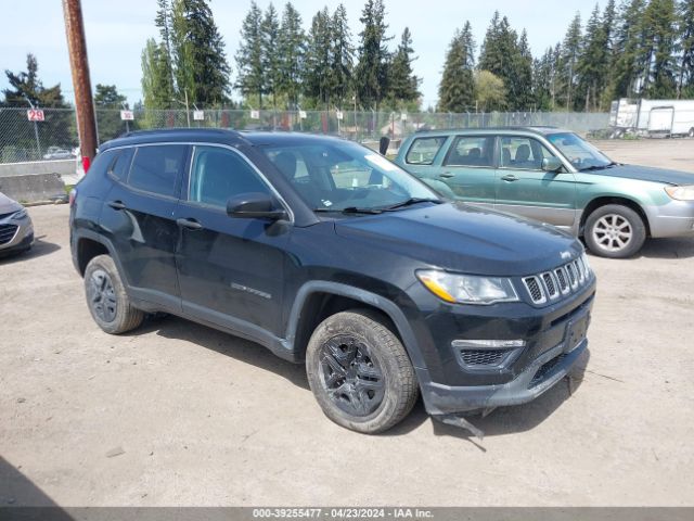 jeep compass 2019 3c4njdab4kt595001