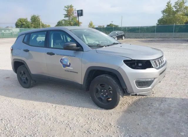 jeep compass 2019 3c4njdab4kt834157