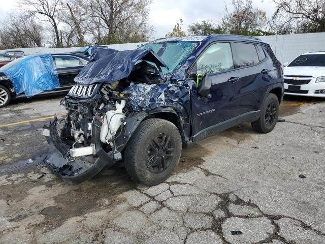 jeep compass sp 2018 3c4njdab5jt314371