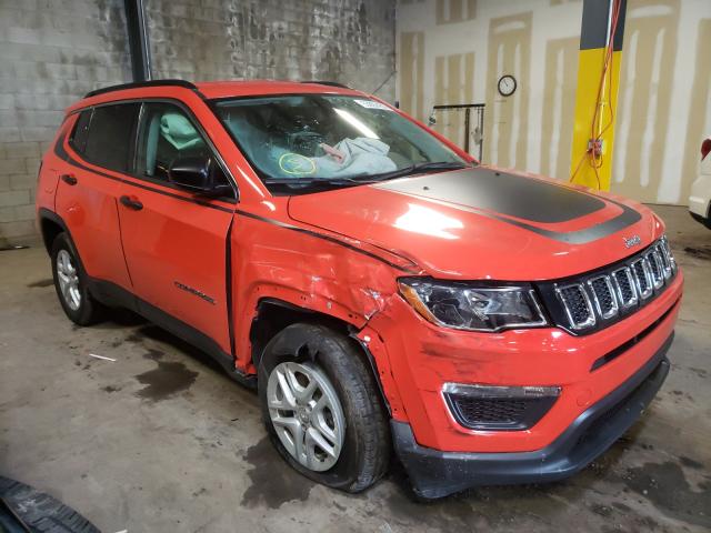 jeep compass sp 2019 3c4njdab5kt735590