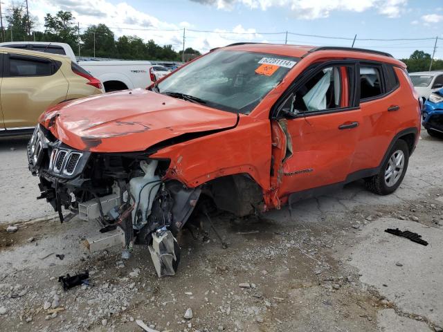 jeep compass sp 2018 3c4njdab6jt100909