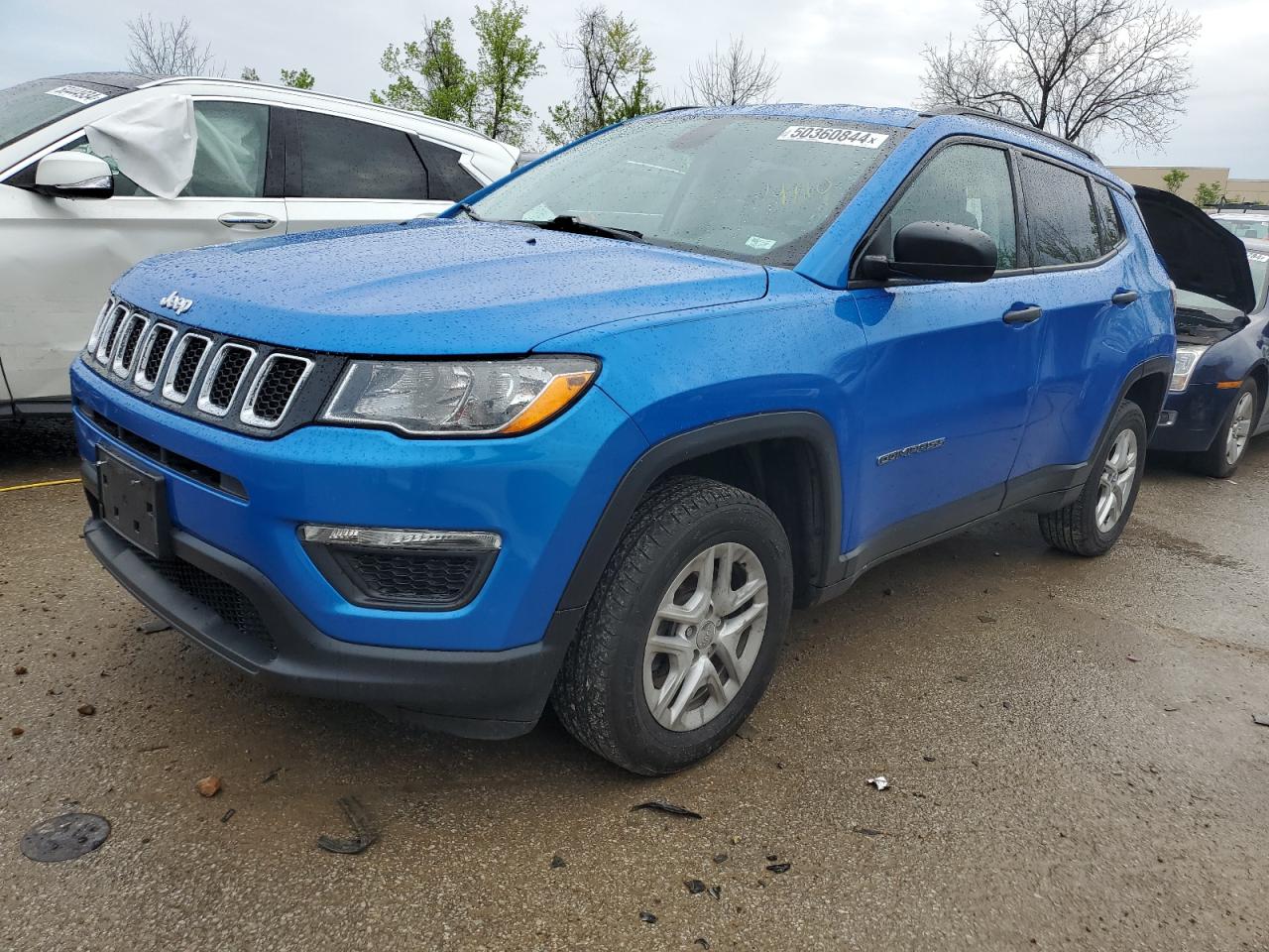 jeep compass 2017 3c4njdab7ht660707