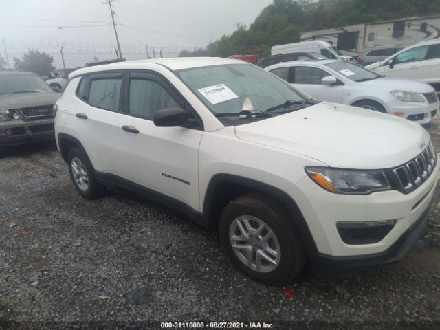 jeep compass 2019 3c4njdab7kt848201