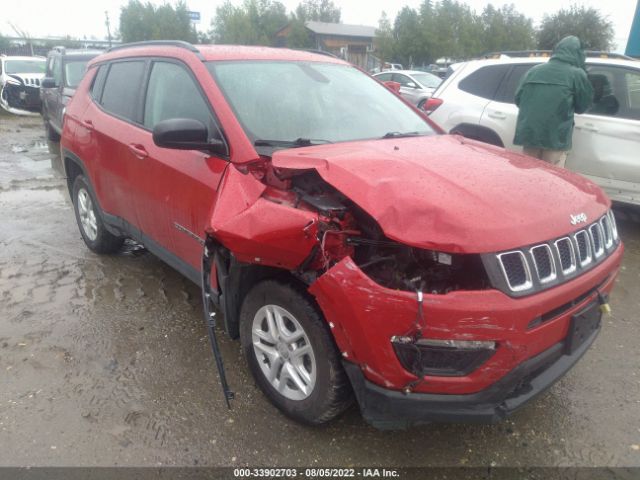 jeep compass sp 2018 3c4njdab8jt248883