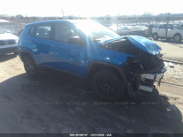 jeep compass 2018 3c4njdab8jt481016