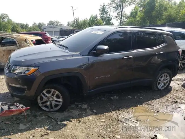 jeep compass 2018 3c4njdabxjt192476