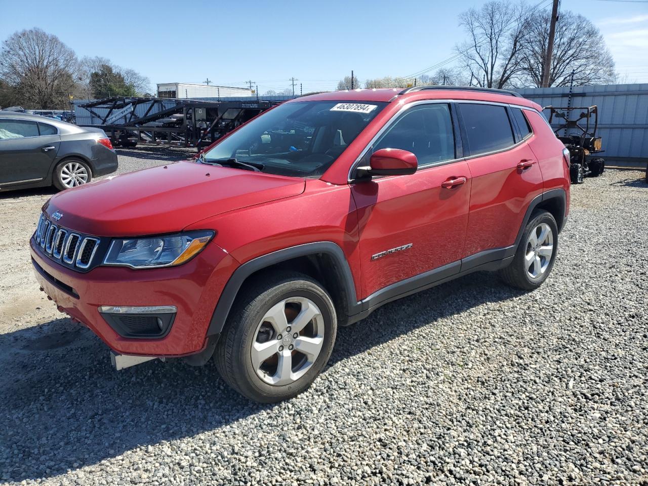 jeep compass 2018 3c4njdbb0jt342934