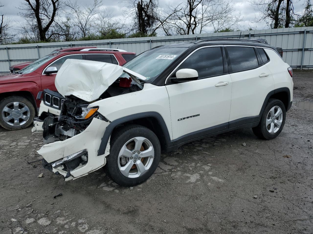 jeep compass 2019 3c4njdbb0kt849754