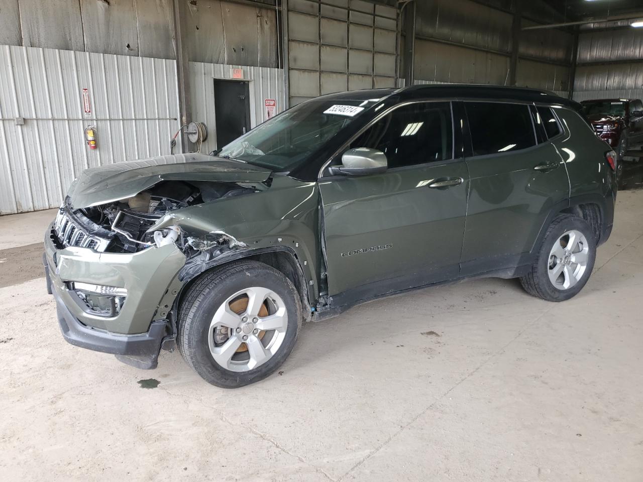 jeep compass 2018 3c4njdbb1jt117146